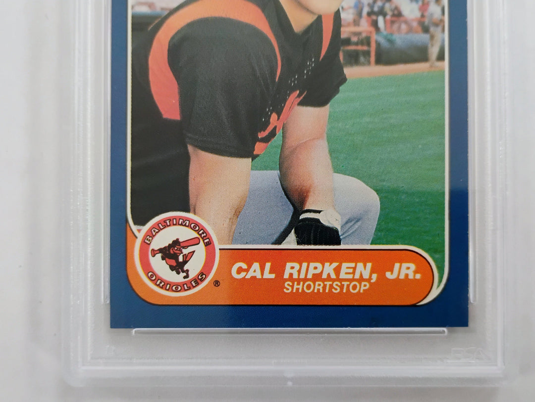 1986 Fleer Cal Ripkin Jr. # 284 PSA 9 Mint