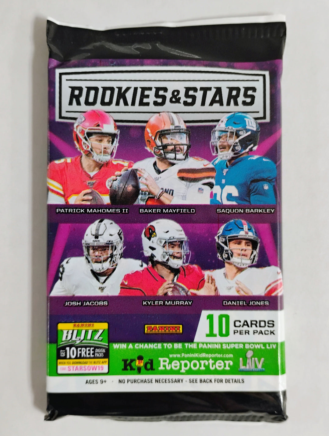 2019 Panini Rookie & Stars Football Sealed Pack