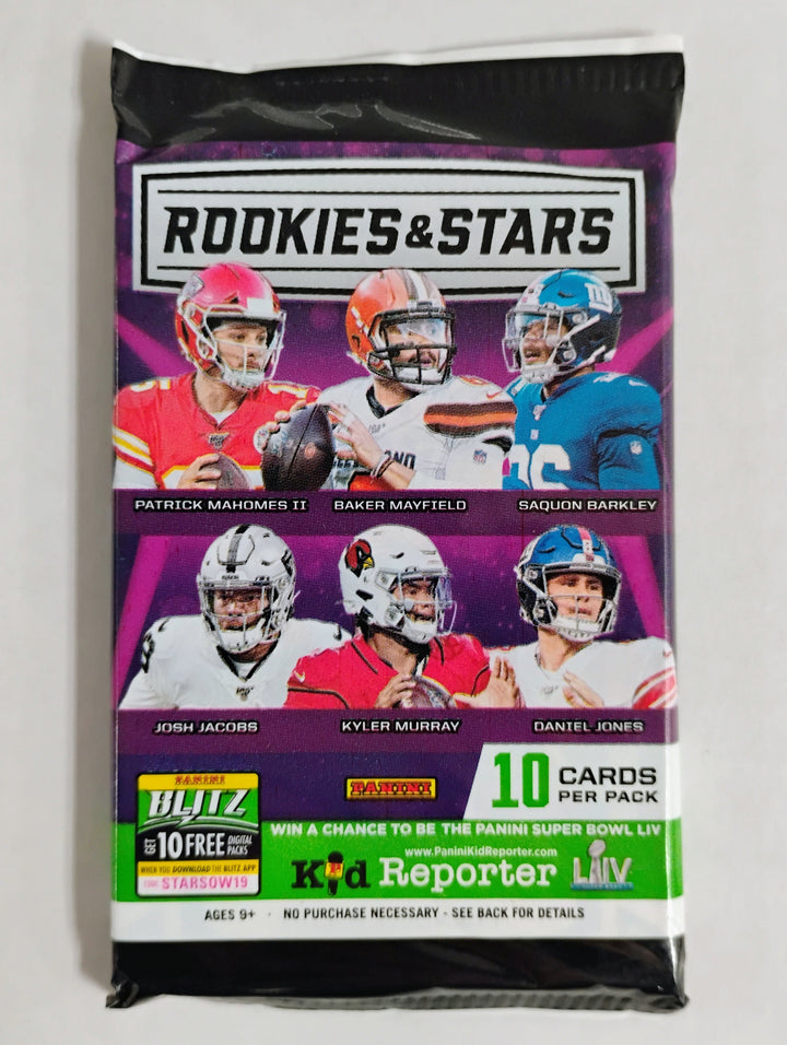 2019 Panini Rookie & Stars Football Sealed Pack