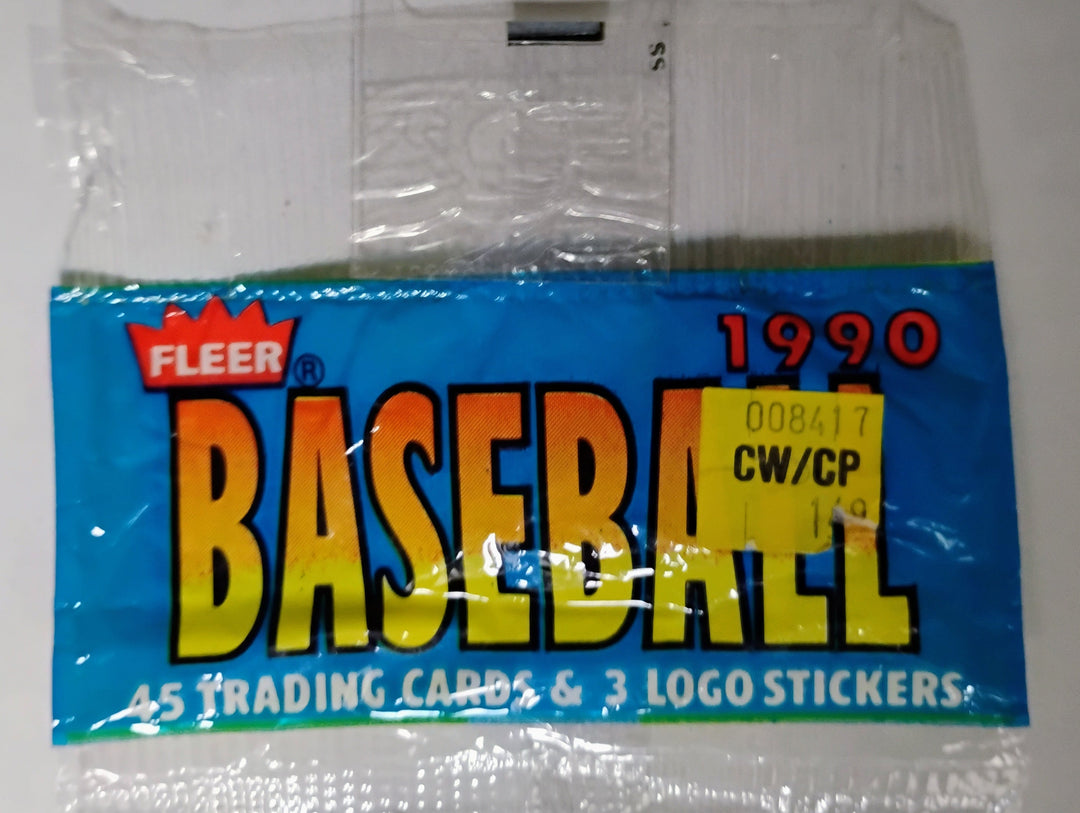 1990 Fleer Baseball Rack Pack