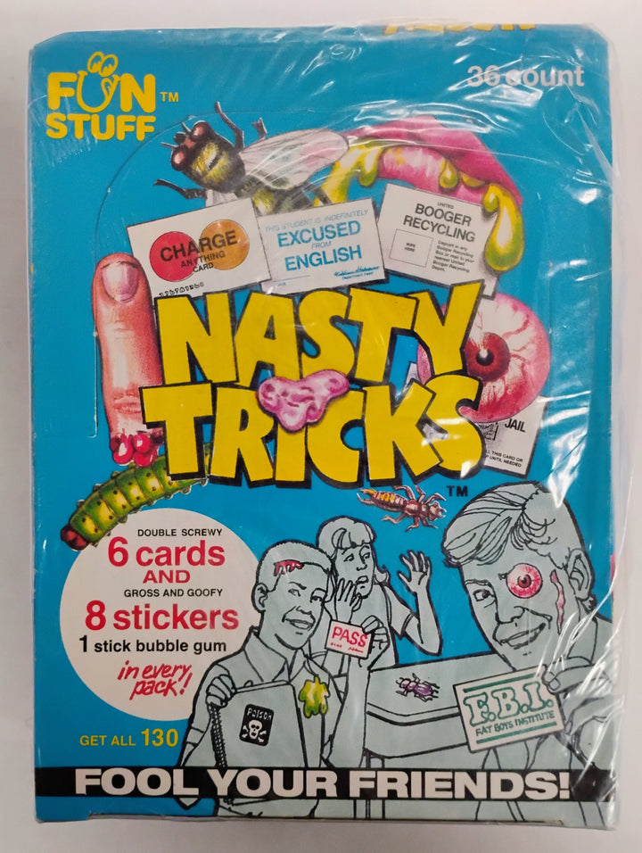 1990 Fun Stuff Nasty Tricks Sealed Box