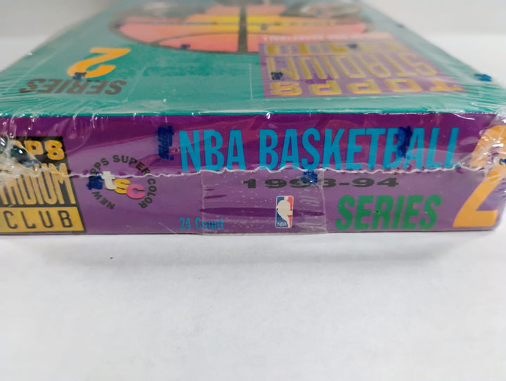 1993-94 Topps Stadium Club Basketball Series 2 Hobby Box (36 ct)
