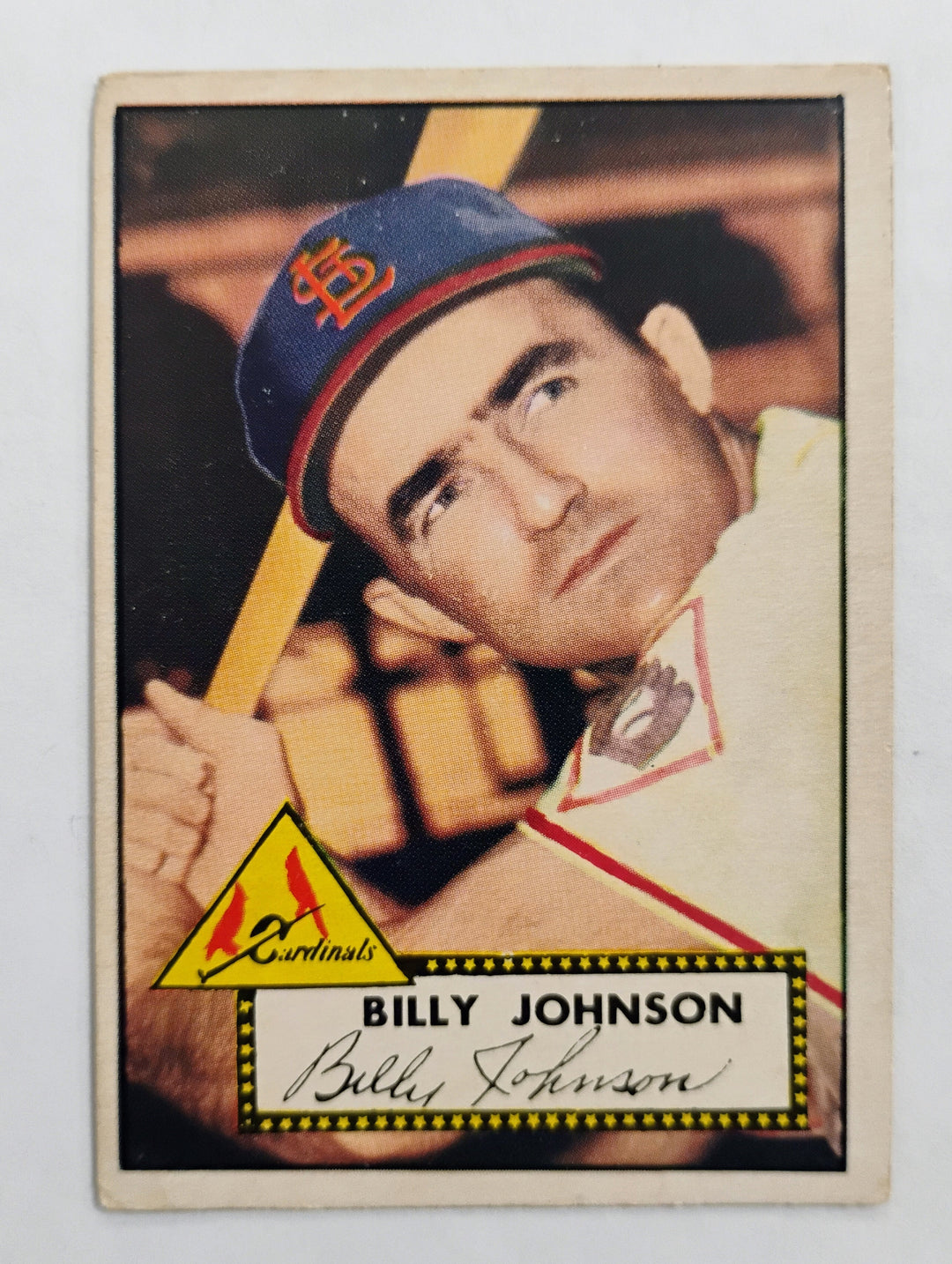 1952 Topps Baseball Billy Johnson #83 Red Back