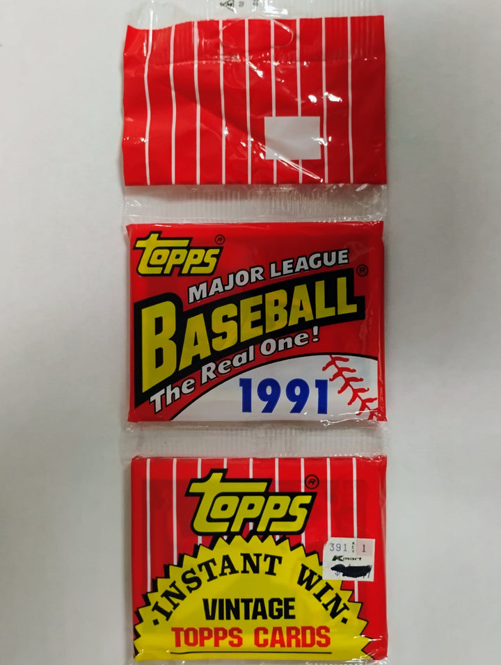 1991 Topps Baseball Rack Pack