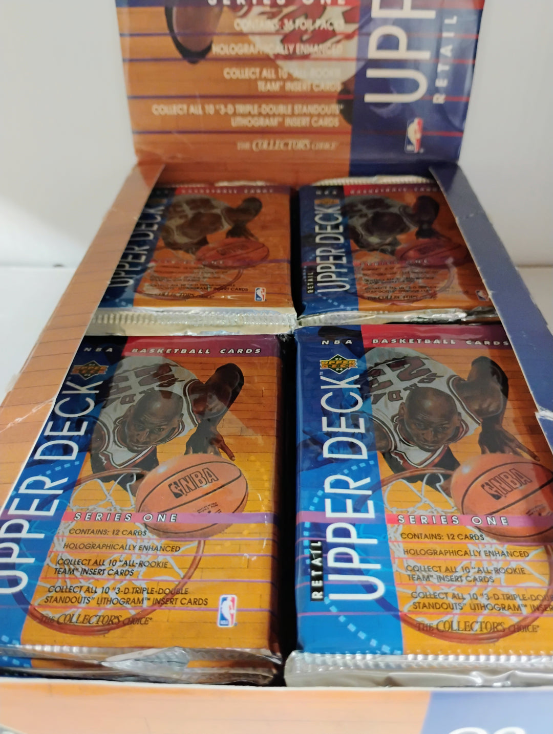 1993-94 Upper Deck Basketball Series 1 Retail Pack