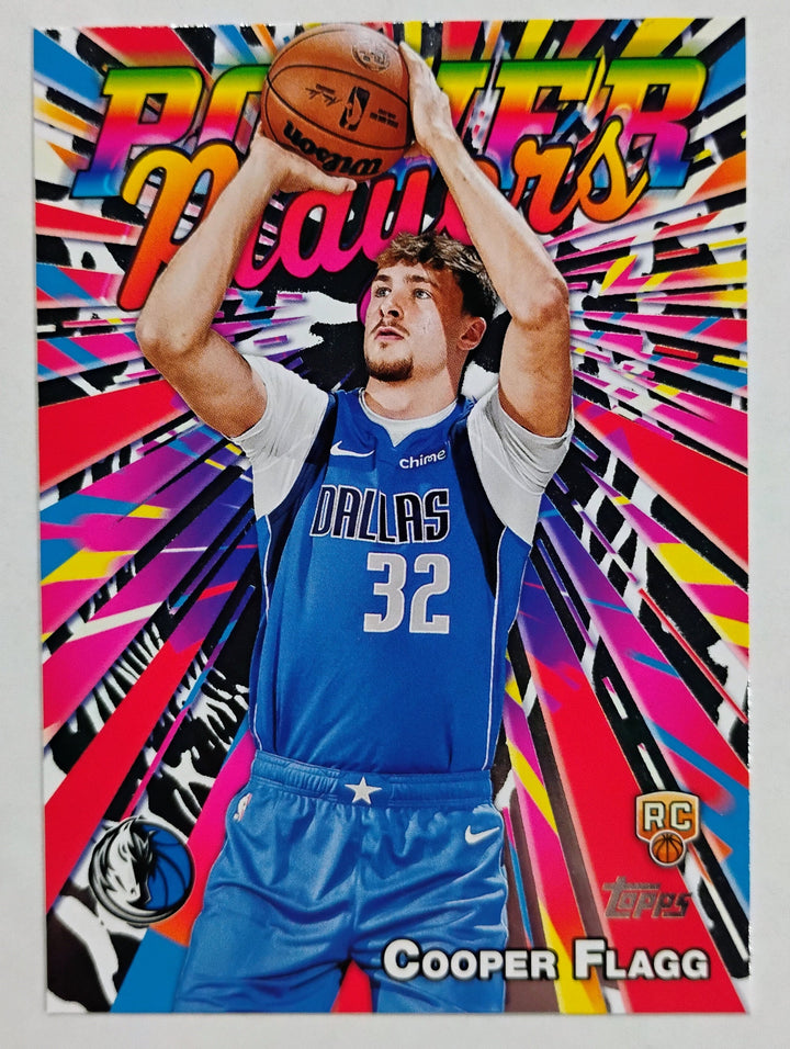 2025 Topps Basketball Cooper Flagg #PP-16 Power Players