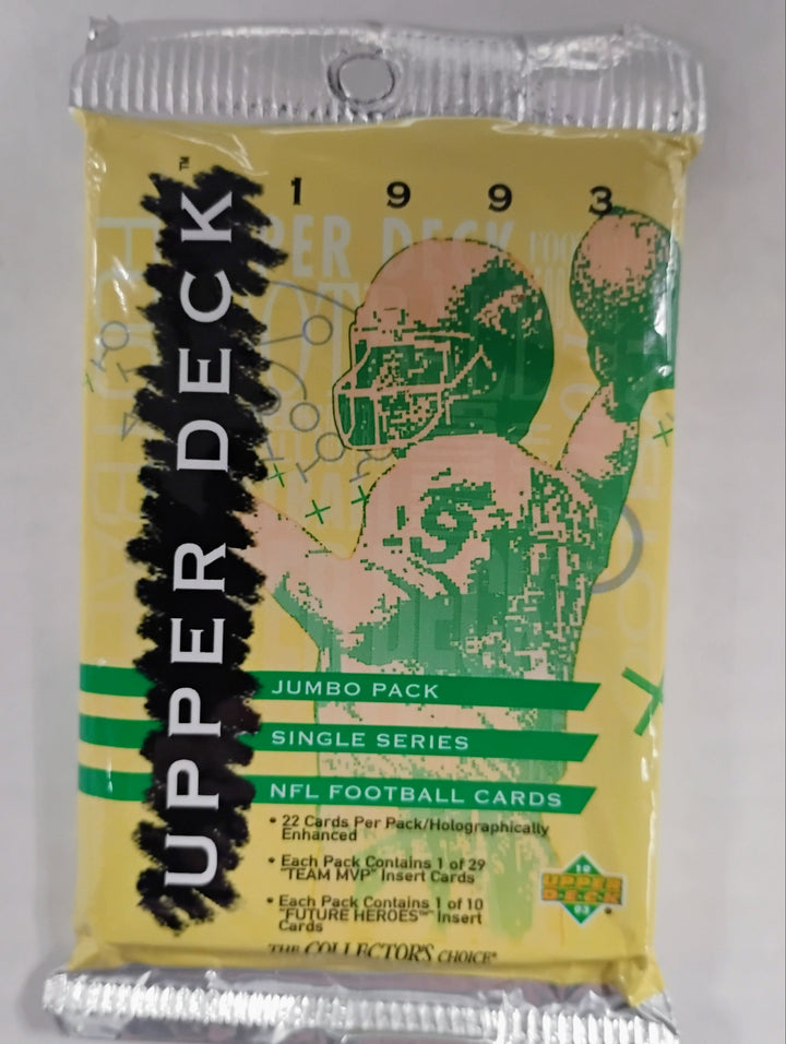 1993 Upper Deck Football Jumbo Pack