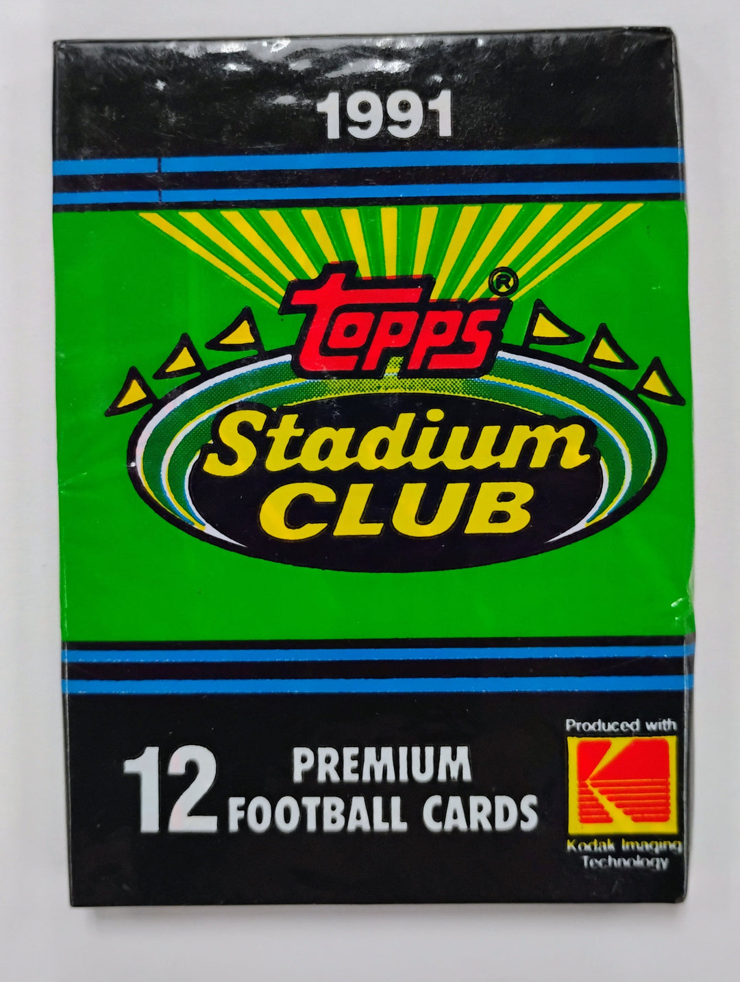 1991 Stadium Club Football Sealed Pack