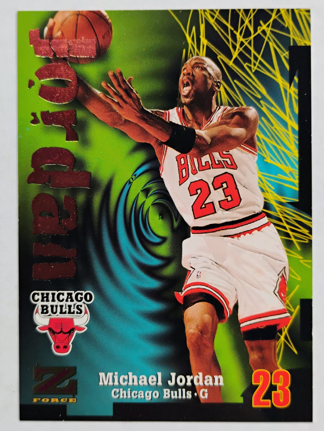 1997-98 Skybox Basketball Michael Jordan #23 Z Force