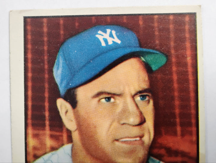 1952 Topps Baseball Hank Bauer #215 Red Back