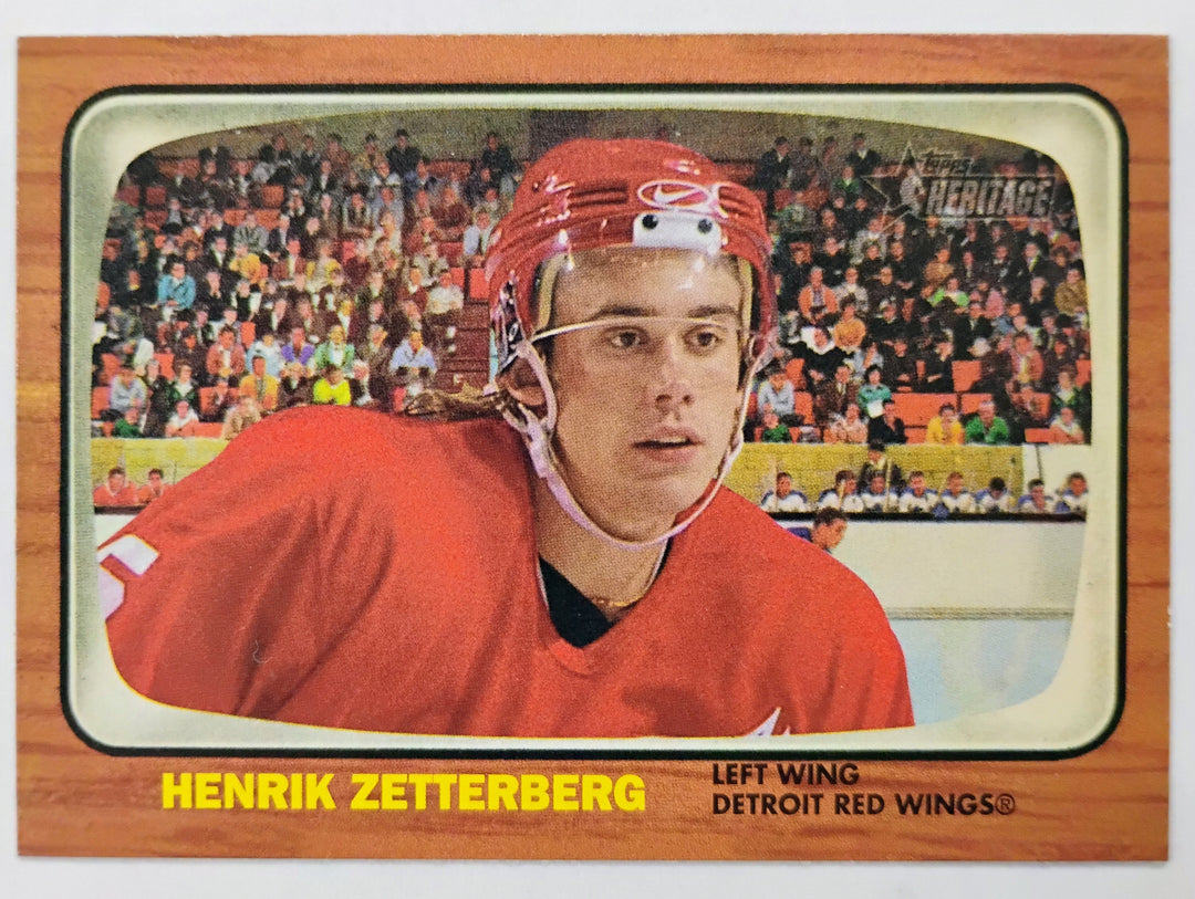 2002-03 Topps Heritage Hockey Henrik Zetterberg RC #131