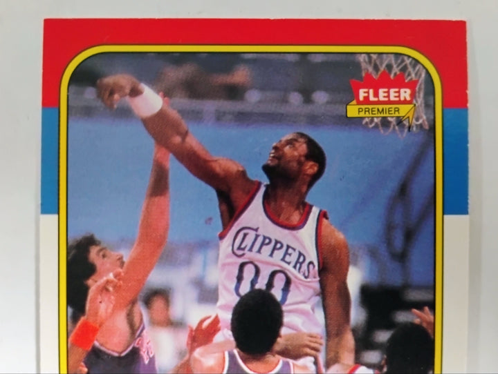 1986-87 Fleer Basketball Benoit Benjamin RC #9 EX-Mint