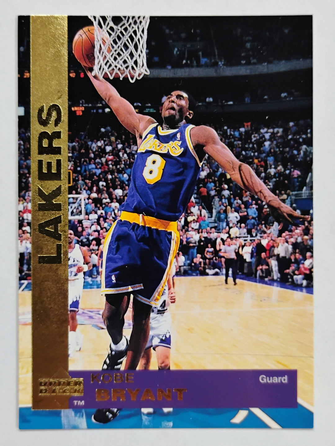 1998 Upper Deck Basketball Kobe Bryant #21 Gold