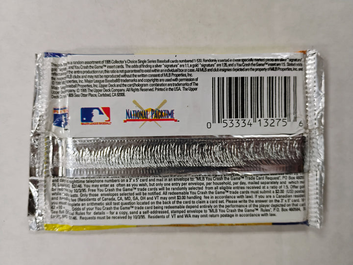 1995 Collector's Choice MLB Sealed Pack