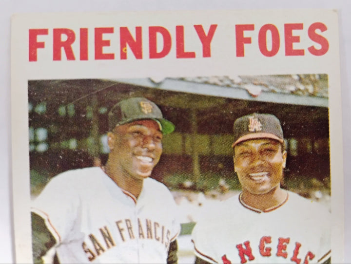 1964 Topps Baseball Friendly Foes McCovey/Wagner #41 NM-Mint