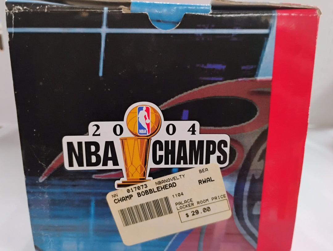 2004 Forever Collectibles Detroit Pistons Basketball Champions Rasheed Wallace Bobblehead