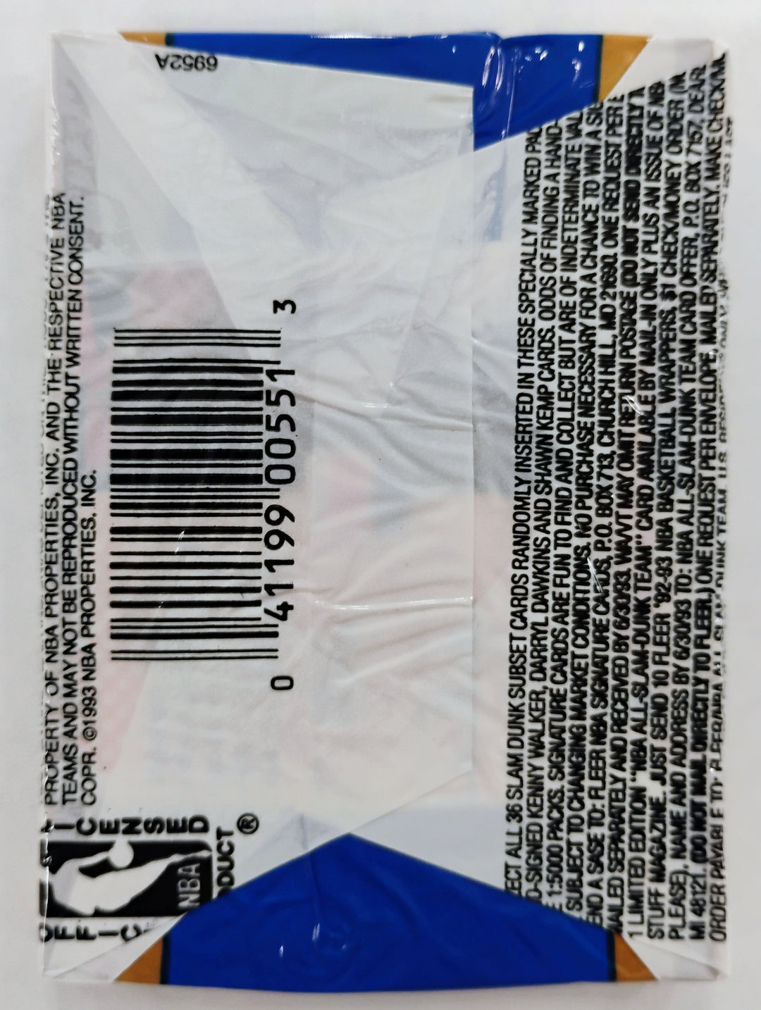1992-93 Fleer Basketball Series 2 Wax Pack Sealed