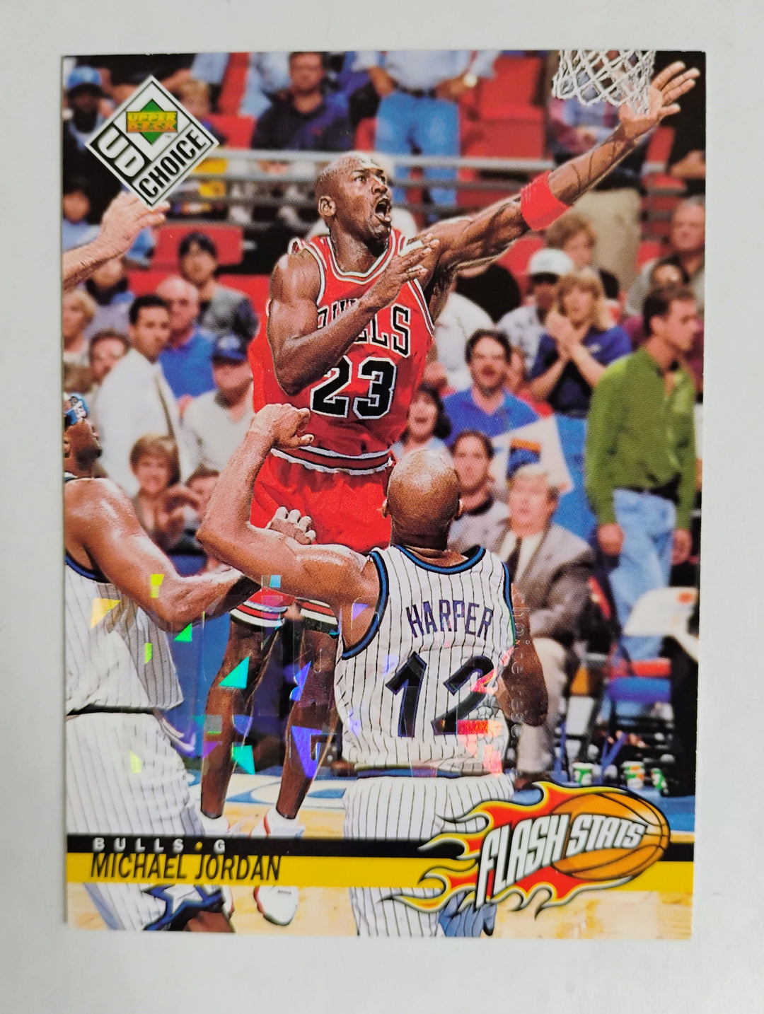 1998 UD Choice Michael Jordan Flash Stats #185 Choice Reserve