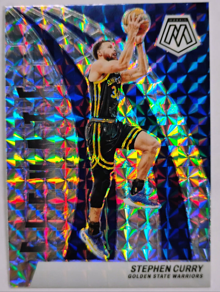 2023-24 Panini Mosaic Basketball Stephen Curry #6 Elevate Prizm
