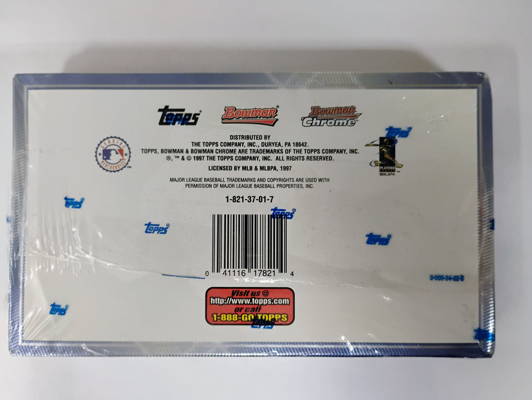 1997 Bowman Chrome Baseball Sealed Hobby Box