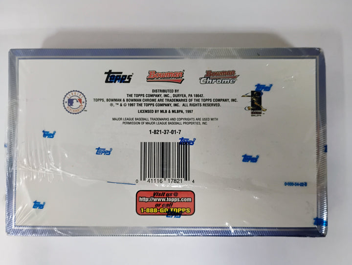 1997 Bowman Chrome Baseball Sealed Hobby Box
