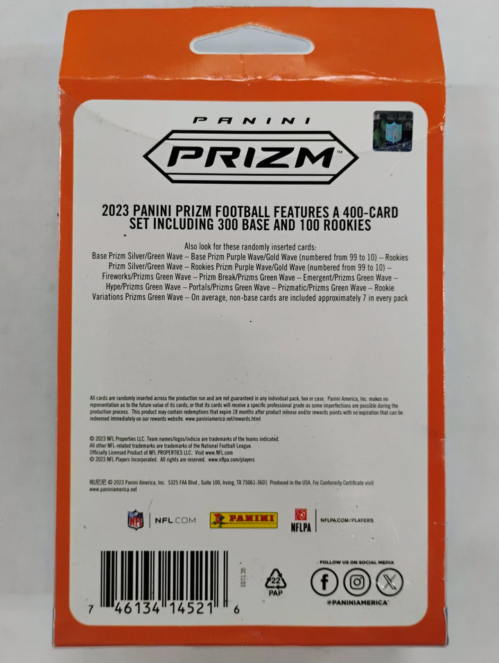 2023 Panini Prizm Football Hanger Box