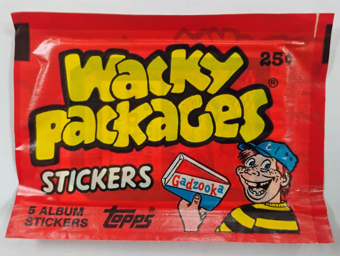 1986 Topps Wacky Packages Sticker Pack