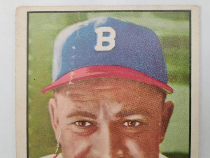 1952 Topps Baseball Walker Cooper #294 Red Back