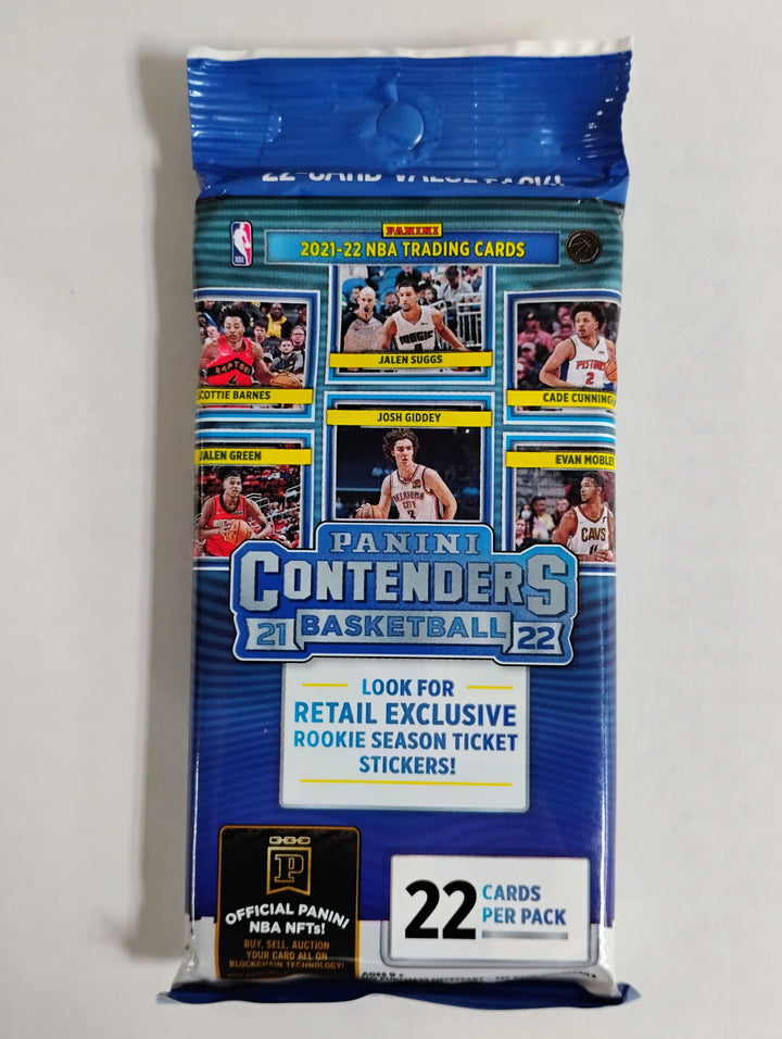 2021 Panini Contenders Basketball Fat Pack