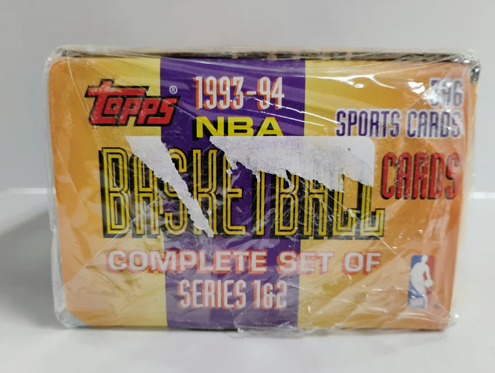1993-94 Topps Series 1 & 2 Basketball Complete Factory Sealed Set
