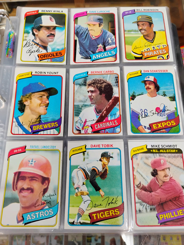 1980 Topps MLB Topps Complete Set