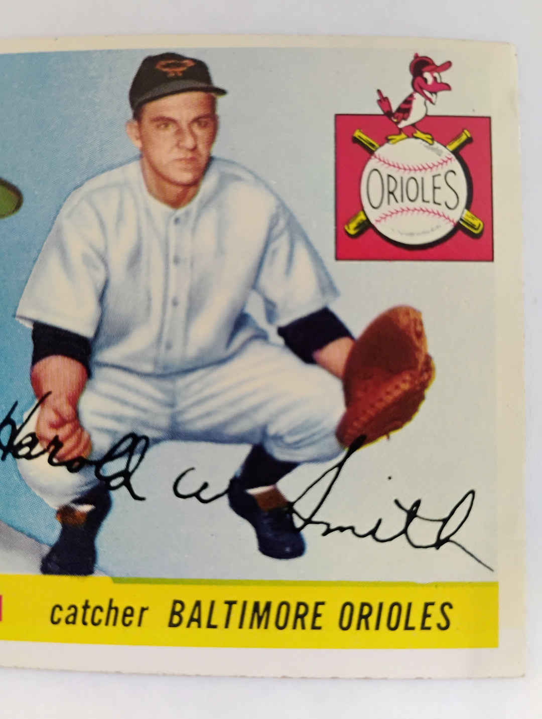 1955 Topps Baseball Hal Smith RC #8 Mint