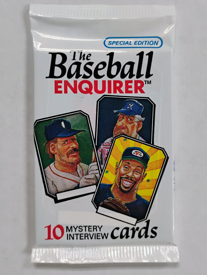 1992 The Baseball Enquirer Sealed Pack