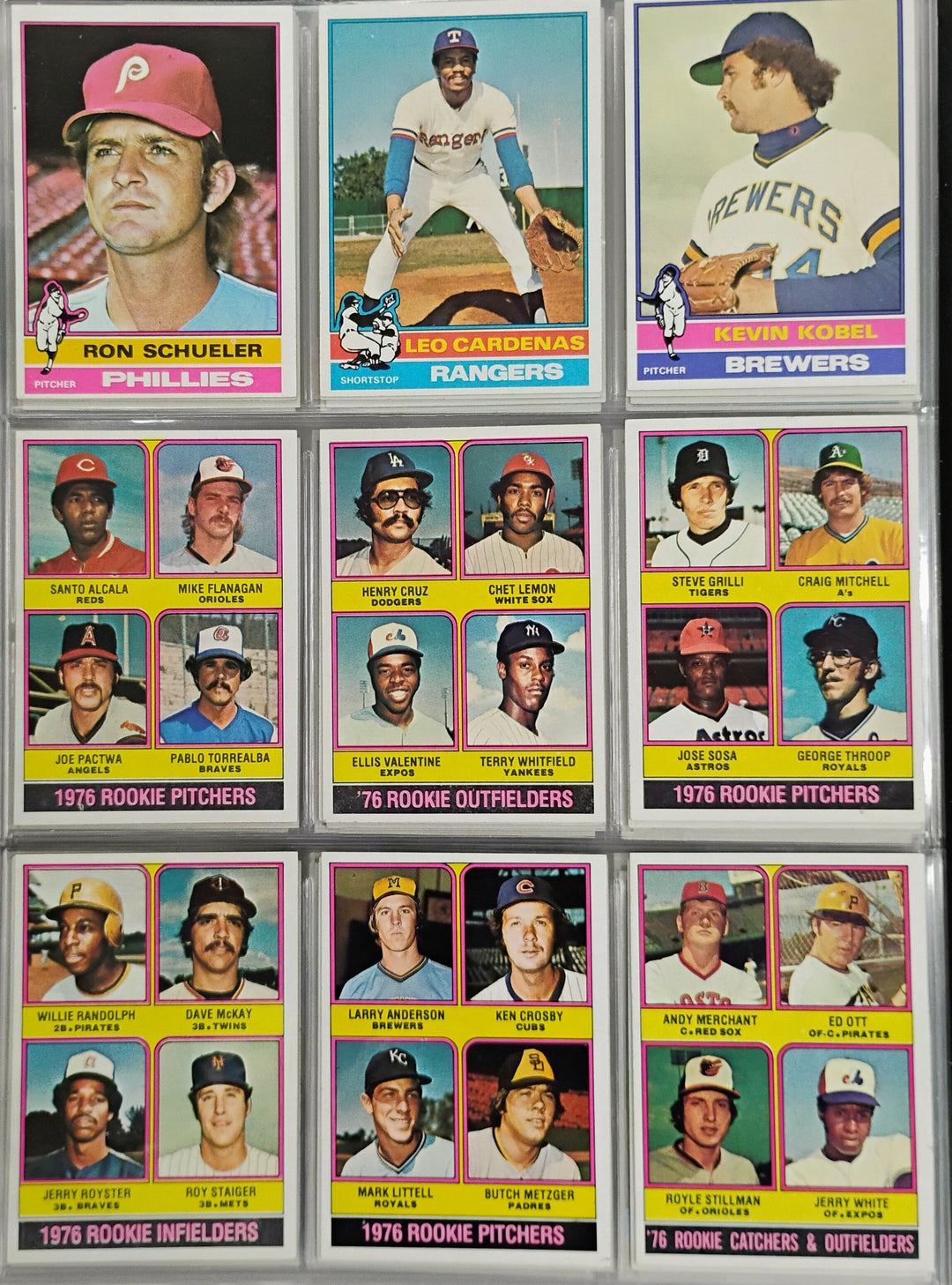 1976 Topps Baseball Complete Set EX-Mint