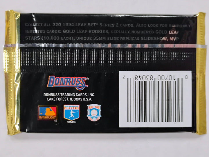 1994 Leaf Baseball Series II Sealed Pack