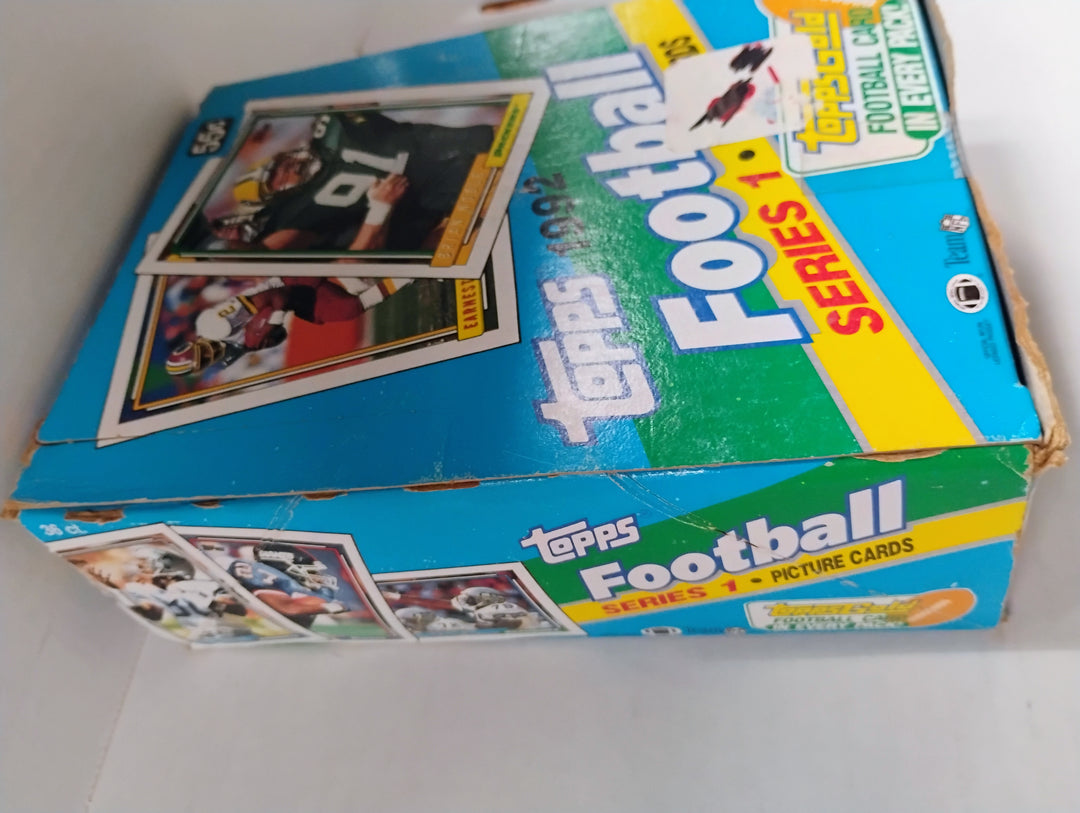 1992 Topps Football Series 1 Wax Box