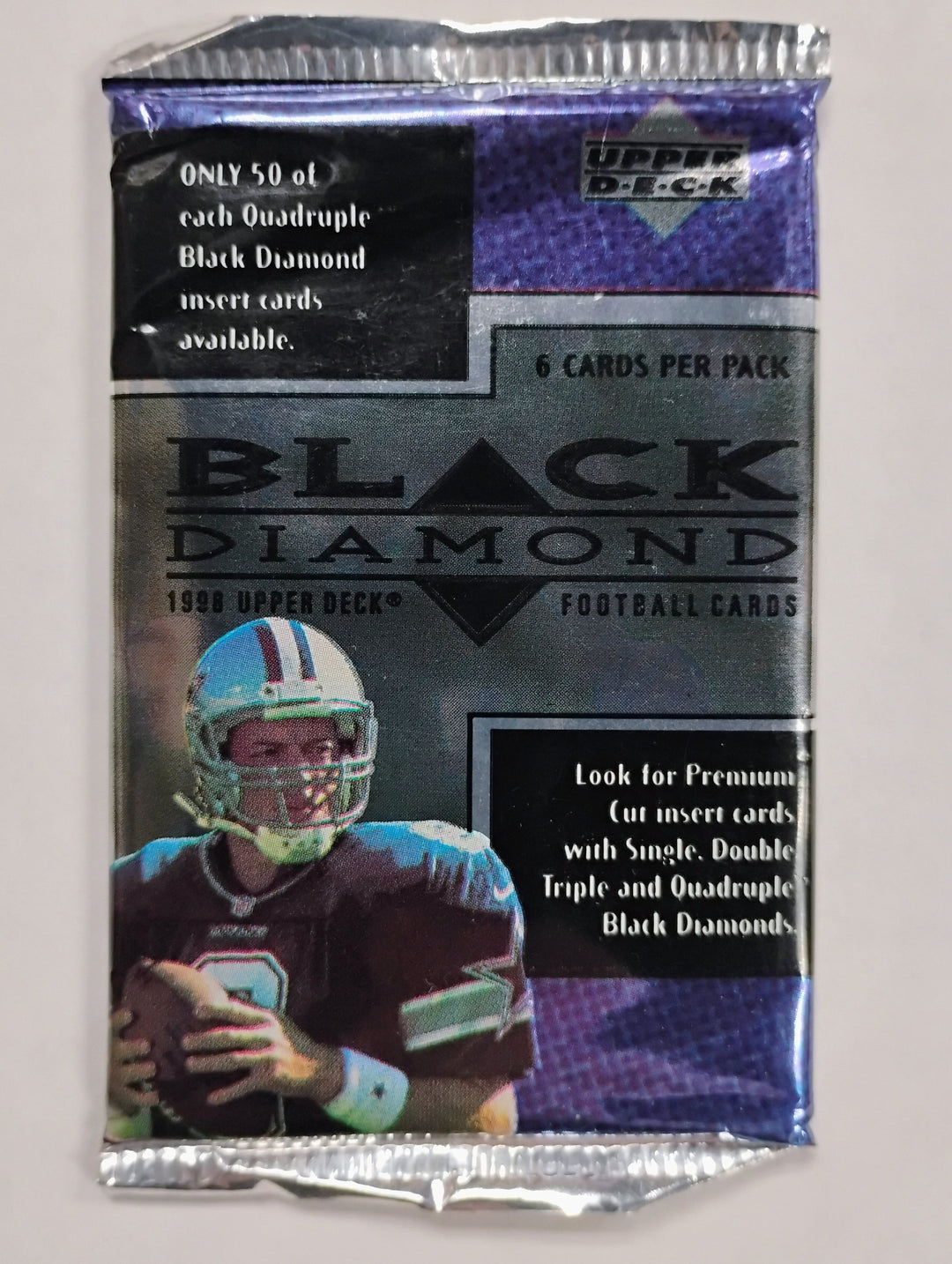 1998 Upper Deck Black Diamond Football  Hobby Pack