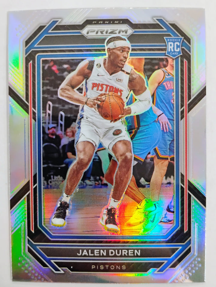 2023-24 Panini Prizm Basketball Jalen Duren RC #239 Silver Prizm