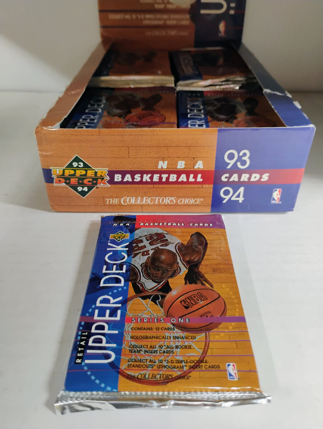1993-94 Upper Deck Basketball Series 1 Retail Pack