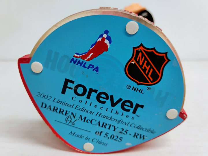 2002 Forever Collectibles "Men Of Ice" Darren McCarty Detroit Red Wings Stanley Cup Champions