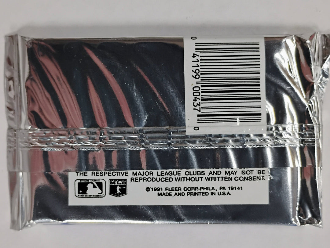 1991 Fleer Ultra Baseball Sealed Pack