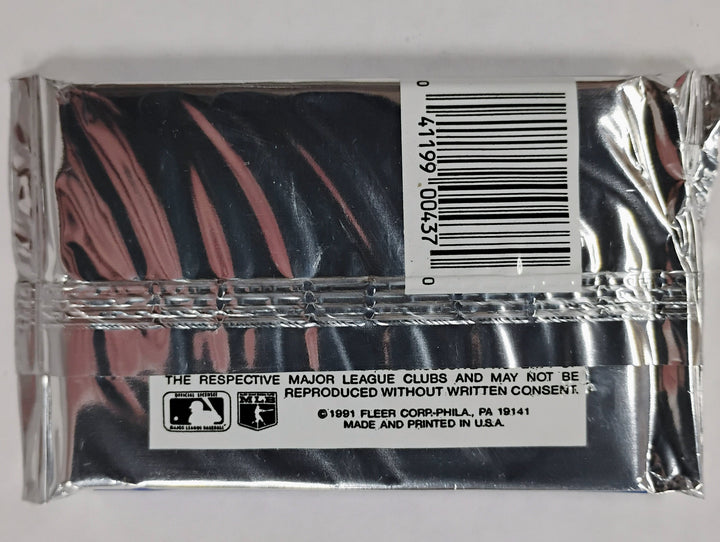 1991 Fleer Ultra Baseball Sealed Pack