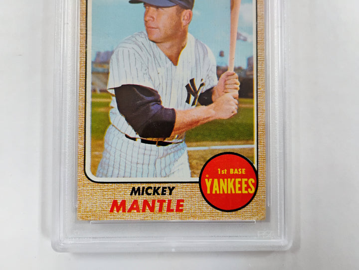 1968 Topps Mickey Mantle #280 PSA 2 Good