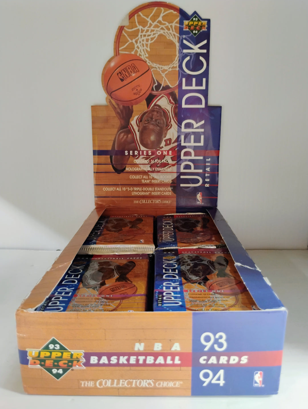1993-94 Upper Deck Basketball Series 1 Retail Pack