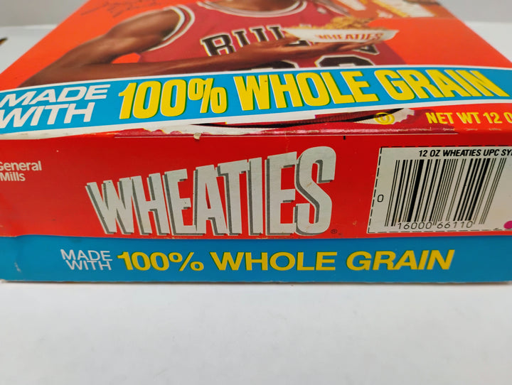 12oz General Mills Wheaties Michael Jordan Cereal Box MJ Pouring Cereal Box Empty Box