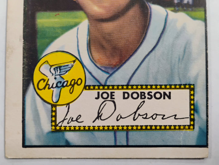 1952 Topps Baseball Joe Dobson #254 Red Back
