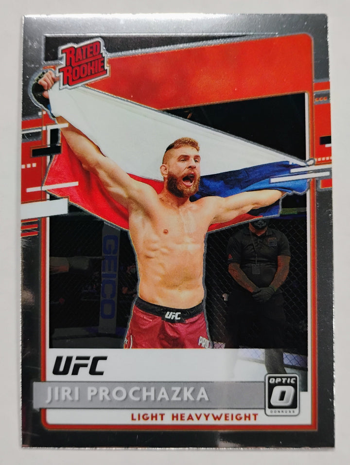 2021 Panini Chronicles Donruss Optic UFC Jiri Prochazka #208 Rookie Rated