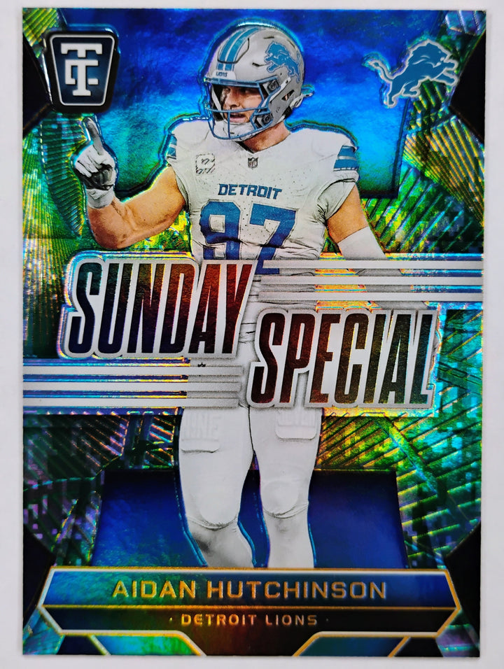 2024 Panini Totally Certified Aidan Hutchenson #6 Sunday Special 10/35