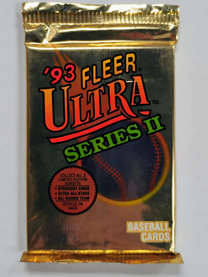 1993 Fleer Ultra Baseball Sealed Pack