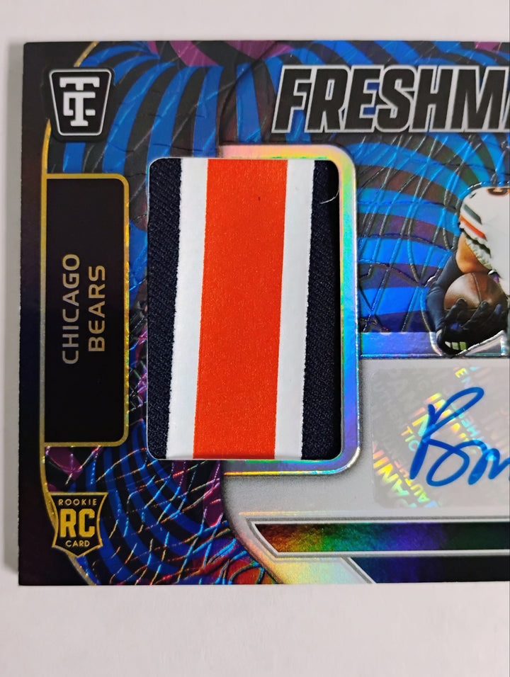 2024-25 Panini Totally Certified Football Rome Odunze RC Auto/Relic # FFS-ROE